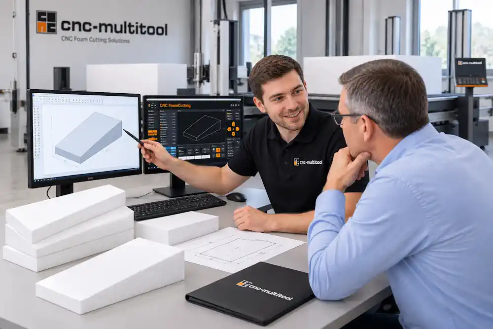 Demostración y asesoramiento de la serie RoofCut en cnc-multitool