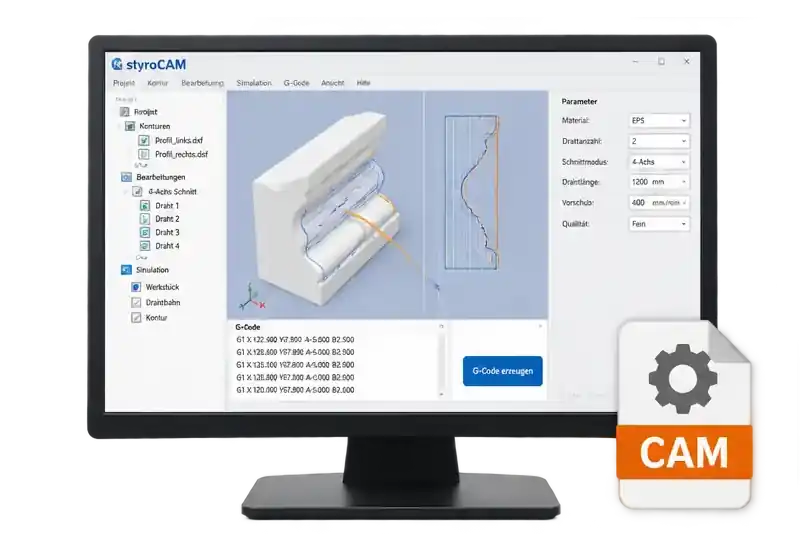 Software styroCAM para la serie CUT1600S