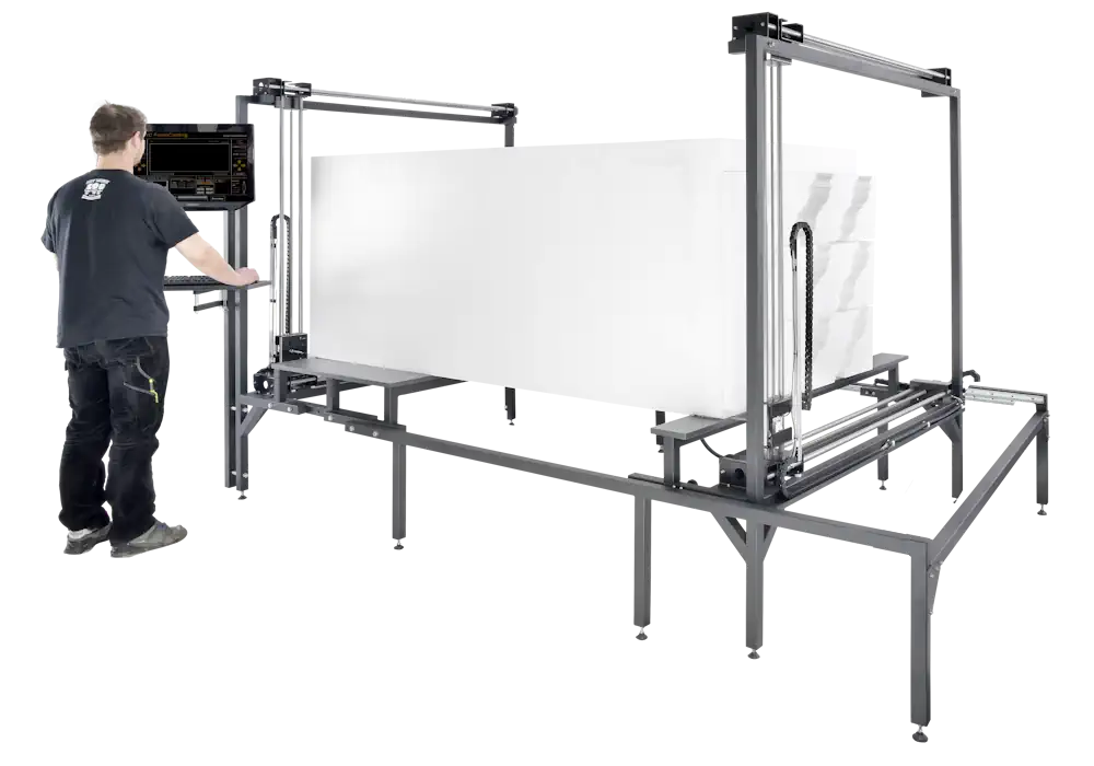 Máquina CNC de corte por hilo caliente CUT2100S