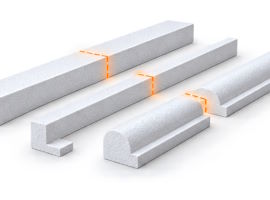 Block preparation for tapered insulation board production