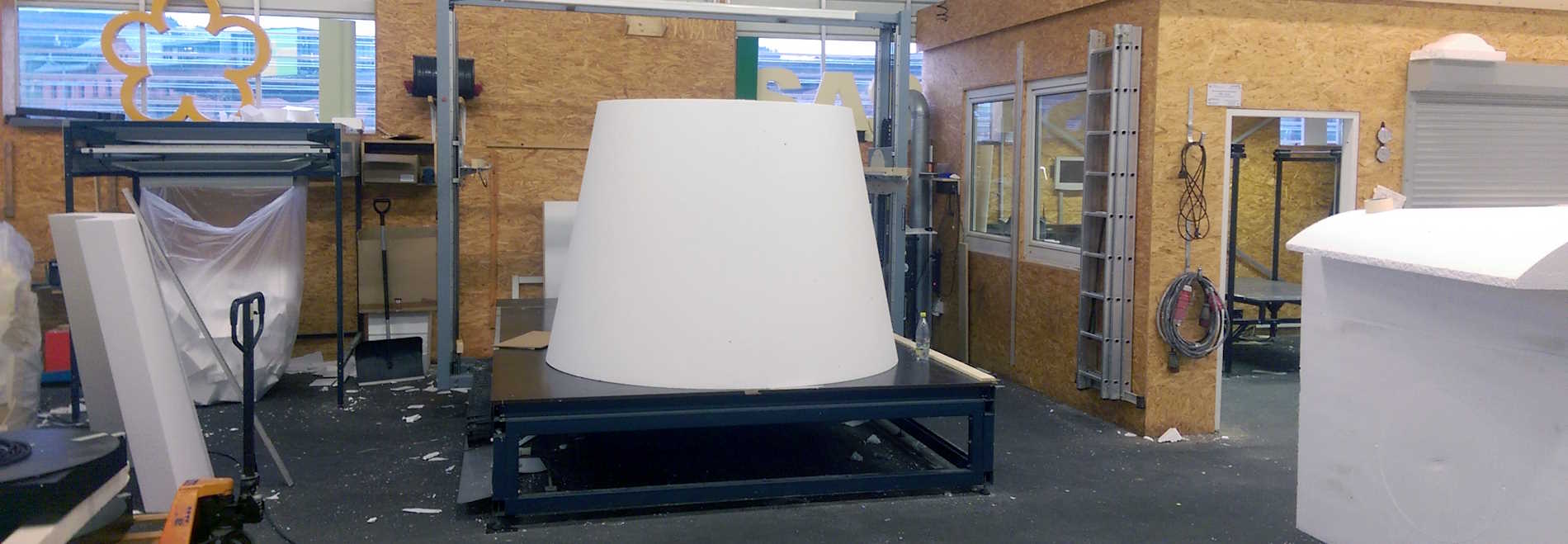 SHD2000S hot wire recycling station for Styrofoam waste material