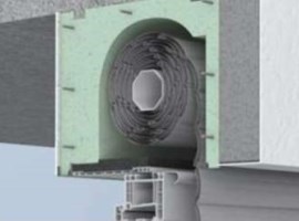Roller shutter insulation